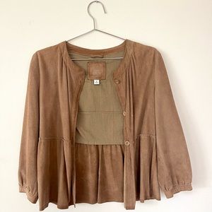 Banana Republic Suede jacket size small